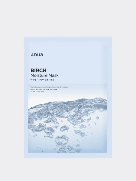 Увлажняющая тканевая маска для лица с берёзовым соком ANUA Birch Moisture Sheet Mask 4815 фото