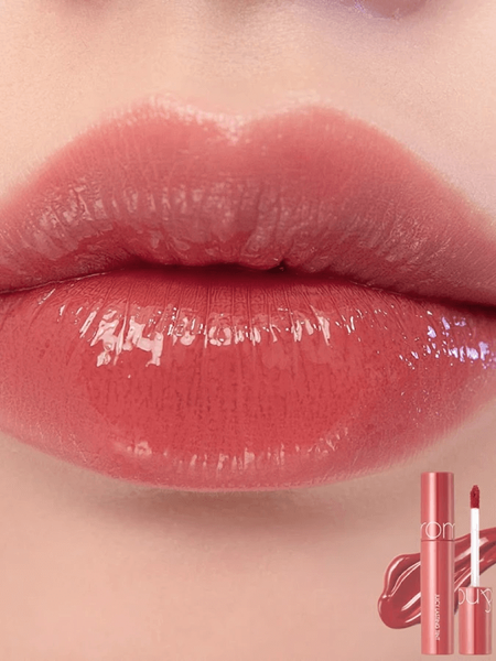 Сочный глянцевый тинт для губ с оттенком розовой тыквы rom&nd Juicy Lasting Tint 11 Pink Pumpkin 6106 фото