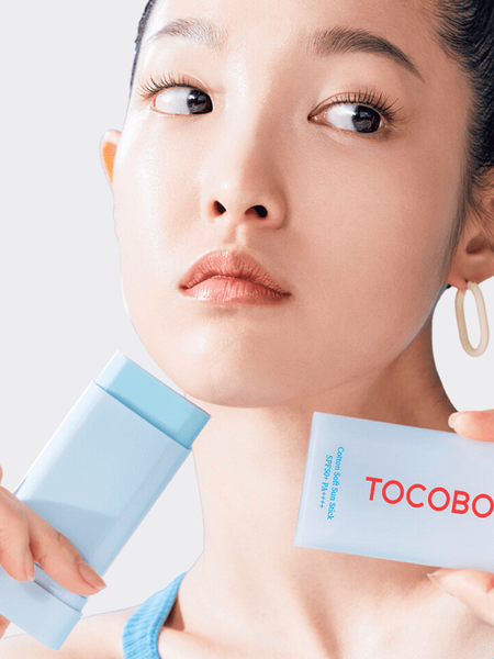 Себорегулюючий сонцезахисний стік із рослинними екстрактами TOCOBO Cotton Soft Sun Stick SPF50+ PA++++ 19 г 6901 фото