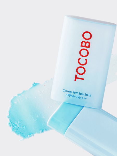 Себорегулюючий сонцезахисний стік із рослинними екстрактами TOCOBO Cotton Soft Sun Stick SPF50+ PA++++ 19 г 6901 фото