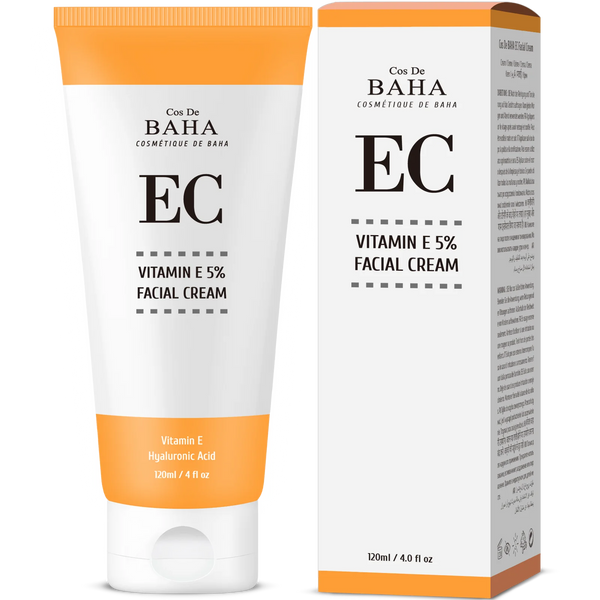 Крем для обличчя з вітаміном Е COS DE BAHA Vitamin E 5% Facial Cream 120 мл 3730 фото