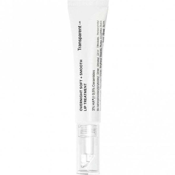 Ночная маска для губ TRANSPARENT-LAB Overnight soft + Smooth lip treatment 15 мл 6414 фото