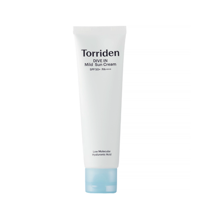 Зволожувальний сонцезахисний крем Torriden Dive-In Mild Sunscreen SPF50+ PA++++ - 60 мл 7002 фото