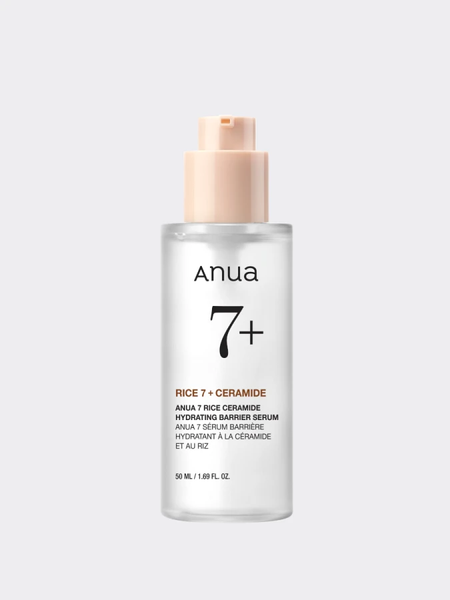 Поживна бар'єрна сироватка з рисовим екстрактом та керамідами ANUA 7 Rice Ceramide Hydrating Barrier Serum 50 мл 4833 фото