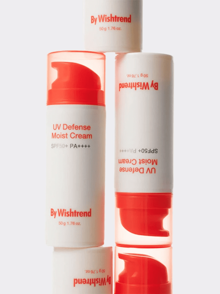 Увлажняющий солнцезащитный крем с растительными экстрактами By Wishtrend UV Defense Moist Cream SPF50+ PA++++ 50 г 3537 фото