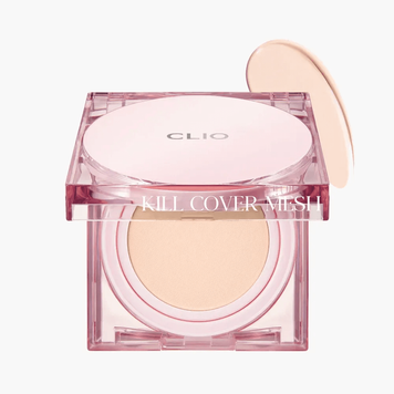 [Уценка] Сияющий тональный кушон + пополнение CLIO Kill Cover Mesh Glow Cushion - 2 Lingerie - 30g 5815-1 фото