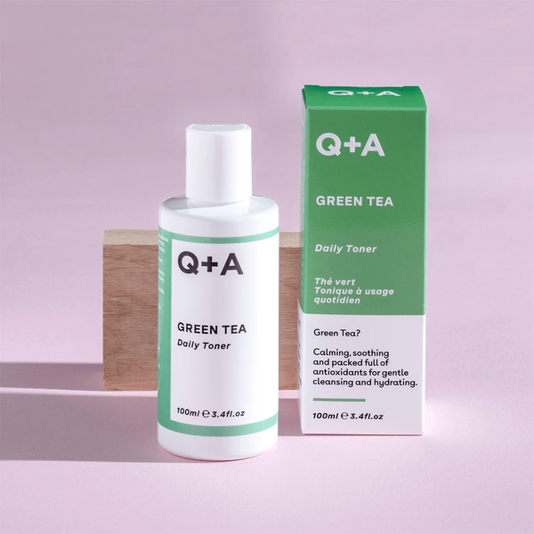 Заспокійливий тонер для обличчя з зеленим чаєм Q+A Green Tea Daily Toner 3206 фото