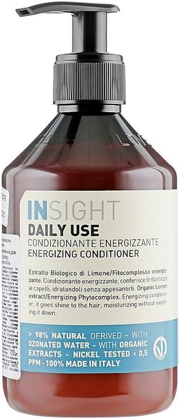 Кондиціонер енергетичний для щоденного застосування Insight Energizing Conditioner 400мл 7712 фото