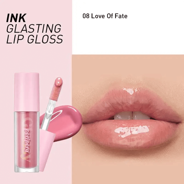 Блеск для губ с ефектом стекла PERIPERA INK GLASTING LIP GLOSS 008 LOVE OF FATE 7603 фото