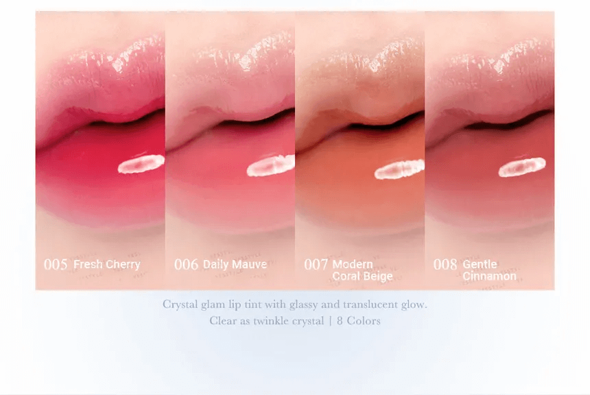 Глянцевий тінт для губ CLIO - Crystal Glam Tint - 007 MODERN CORAL BEIGE 5810 фото Глянцевий тінт для губ CLIO - Crystal Glam Tint - 007 MODERN CORAL BEIGE 5810 фото