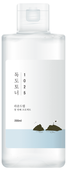 Увлажняющий тонер с эффектом пилинга Round Lab 1025 Dokdo Toner 200 мл 4213 фото