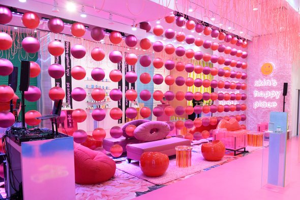 Pop-up store Drunk Elephant, Нью-Йорк, 2019  блог хелсиленд